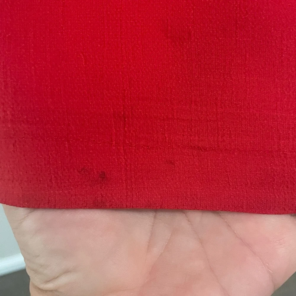 Free People Red Wide-Leg Pants Sz L - Picture 5 of 6